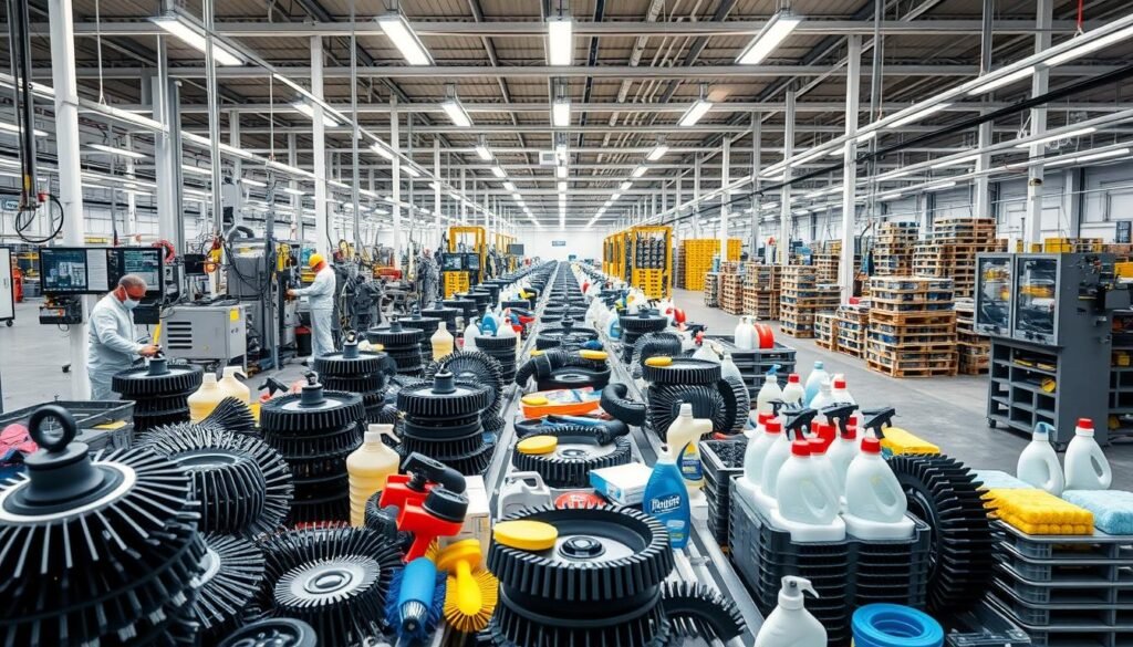 洗車用品製造過程